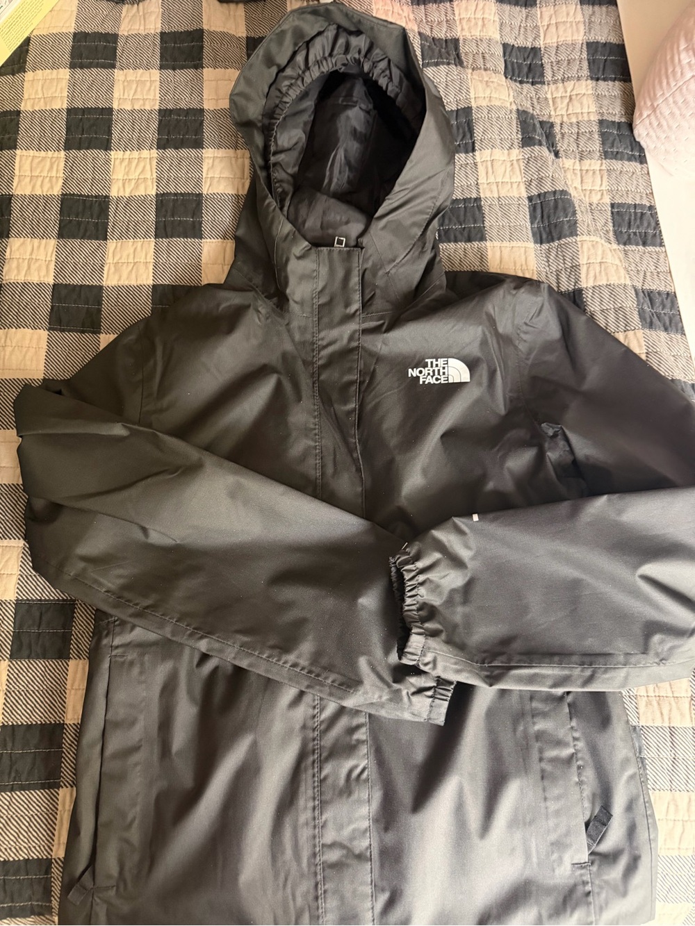 The North Face Black Girls' Hooded Jacket